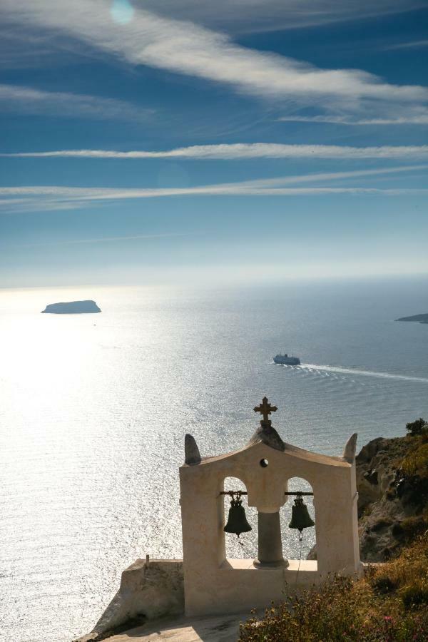 Caldera Sunset Villa Megalochori  Buitenkant foto