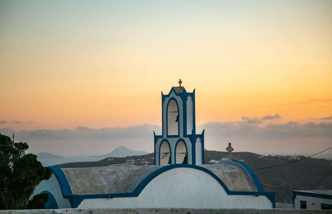 Caldera Sunset Villa Megalochori  Buitenkant foto